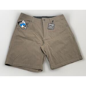 NWT Kuhl Radikl Shorts Mens 36x9" Walnut Hiking Climbing Outdoor Gorpcore